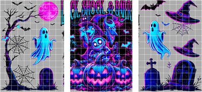 16oz Halloween-J  2140